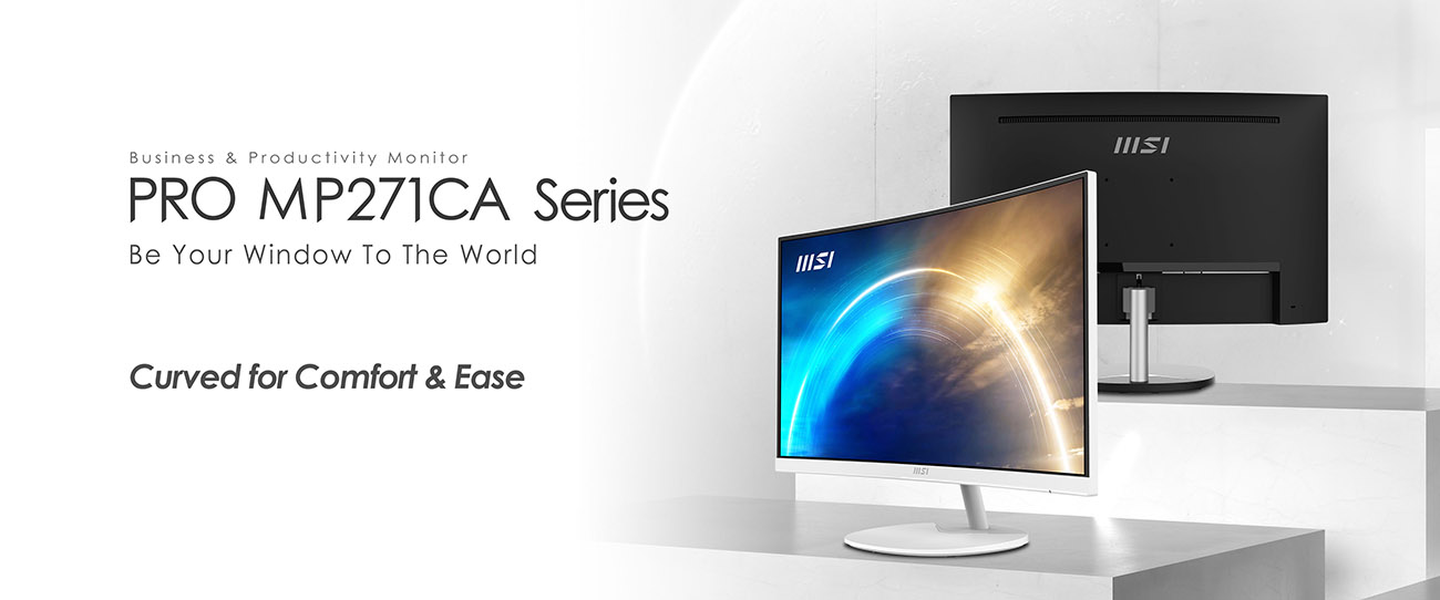 MSI PRO MP271CAW Curved Computer Monitor